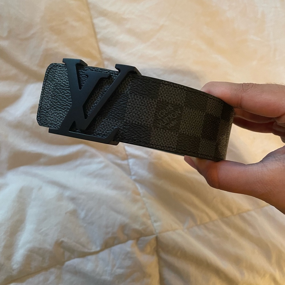 Black LV belts